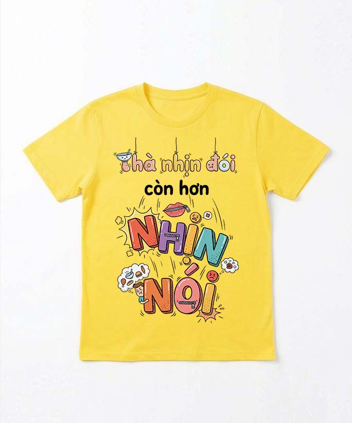 Thà nhịn đói còn hơn nhịn nói