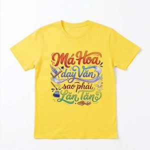 Má Hoa dạy văn sao phải lăn tăn